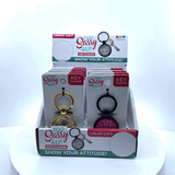 Metal Key Chain with Saying - 12 Pieces Per Retail Ready Display 22901 KIPP BROTHERS