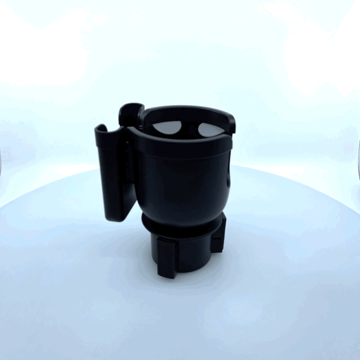 Cup Holder with Cell Phone Storage - 6 Pieces Per Retail Ready Display 23063 ROUGHNECK