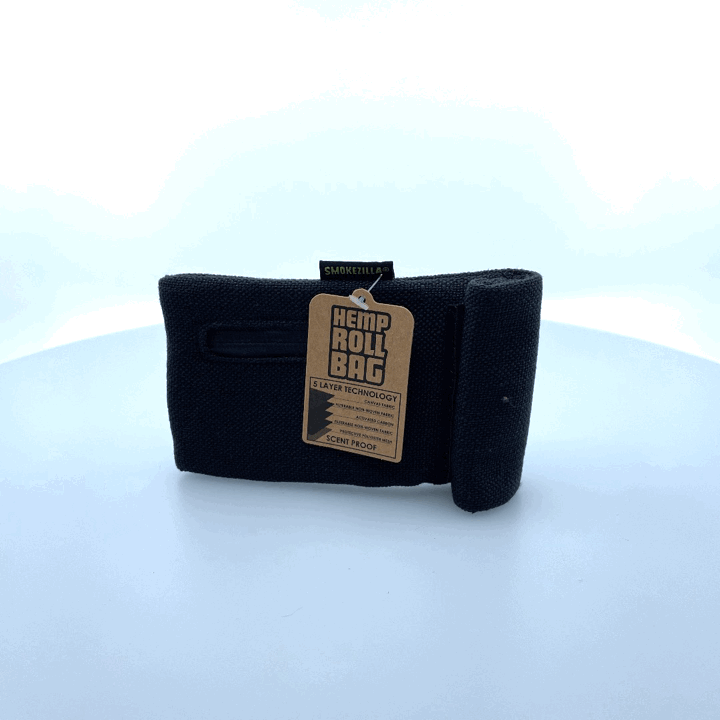 Smell Proof Hemp Canvas Storage Roll Bag - 6 Pieces Per Retail Ready Display 22709 SMOKEZILLA
