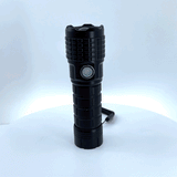 LED Flashlight Waterproof with Laser - 6 Pieces Per Retail Ready Display 23387