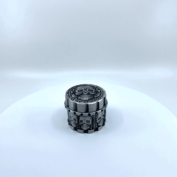 Metal 4 Piece Mystic Grinder- 6 Pieces Per Retail Ready Display 22349 SMOKEZILLA