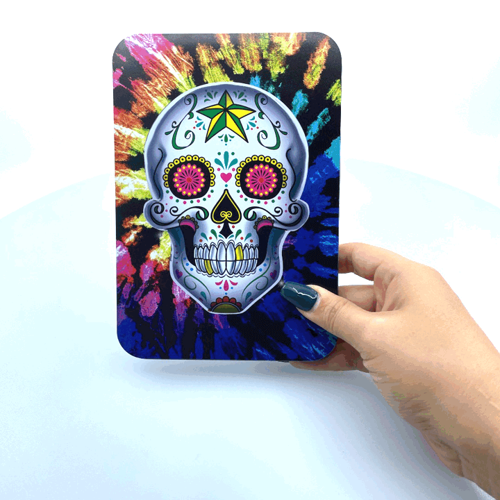 Metal Roll Tray with Magnetic Cover - 6 Pieces Per Retail Ready Display 22606 SMOKEZILLA