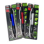 Laser Pointer Stylus with LED Light Pen - 12 Pieces Per Retail Ready Display 21607MN GADGET GEAR