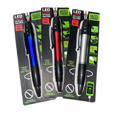 Laser Pointer Stylus with LED Light Pen - 12 Pieces Per Retail Ready Display 21607MN GADGET GEAR