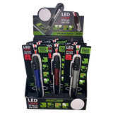 Laser Pointer Stylus with LED Light Pen - 12 Pieces Per Retail Ready Display 21607MN GADGET GEAR