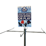 Merchandising Fixture - Polar Gear Winter Hat and Glove Header Sign ONLY 997712 POLAR GEAR