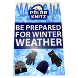 Merchandising Fixture - Polar Gear Winter Hat and Glove Header Sign ONLY 997712 POLAR GEAR