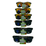 Sunglasses Driver's Edge Assortment - 6 Pieces Per Pack 53129 DRIVER'S EDGE