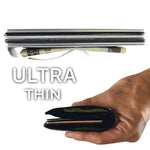 Patriotic RFID Blocking Thin Wallet with Clip - 6 Pieces Per Retail Ready Display 23196 TAC GEAR