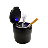 Metal Lined Butt Bucket Ashtray with LED Light - 6 Per Retail Ready Display 22594 SMOKEZILLA