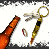 Patriotic Keychain Bullet Design with Gift Box - 12 Pieces Per Retail Ready Display 23244 TAC GEAR