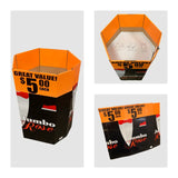 Merchandising Fixture - Corrugated Jumbo Rose Base Floor Display ONLY 963060 NOVELTY INC