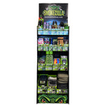 Smoking Accessories Assortment Floor Display - 138 Pieces Per Retail Ready Display 88377 SMOKEZILLA