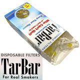 Tar Bar Disposable Filters - 8 Packs Per Retail Ready Display 27400 NOVELTY INC