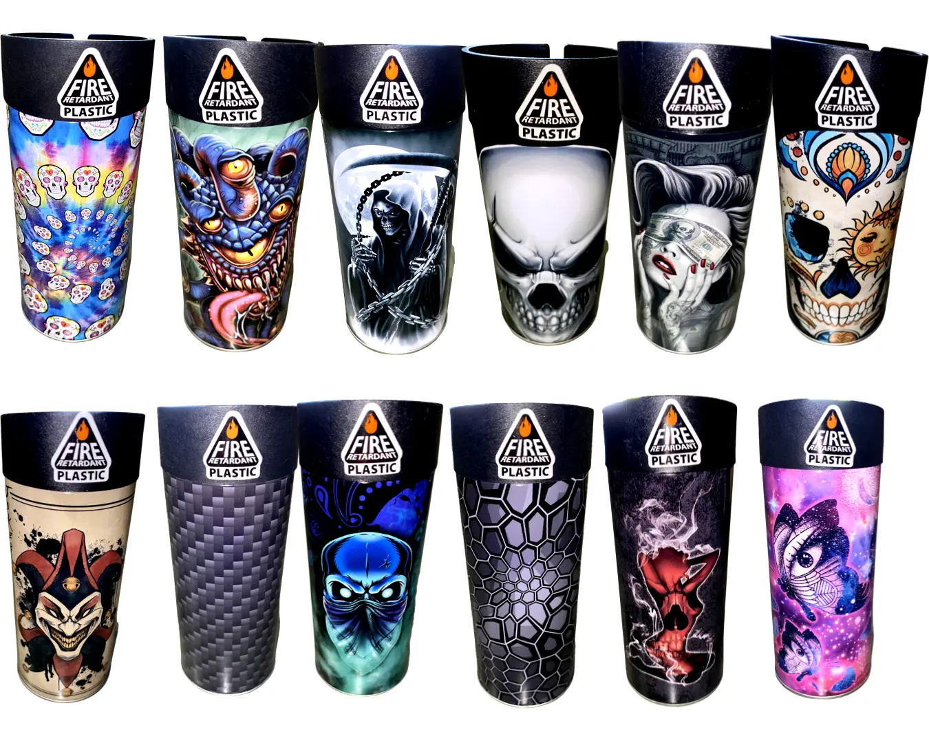 Metal Butt Bucket Ashtray - 12 Pieces Per Retail Ready Display 22898 SMOKEZILLA