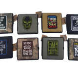 Canvas and Metal Cigarette Case with Hinge - 8 Pieces Per Retail Ready Display 23051 SMOKEZILLA