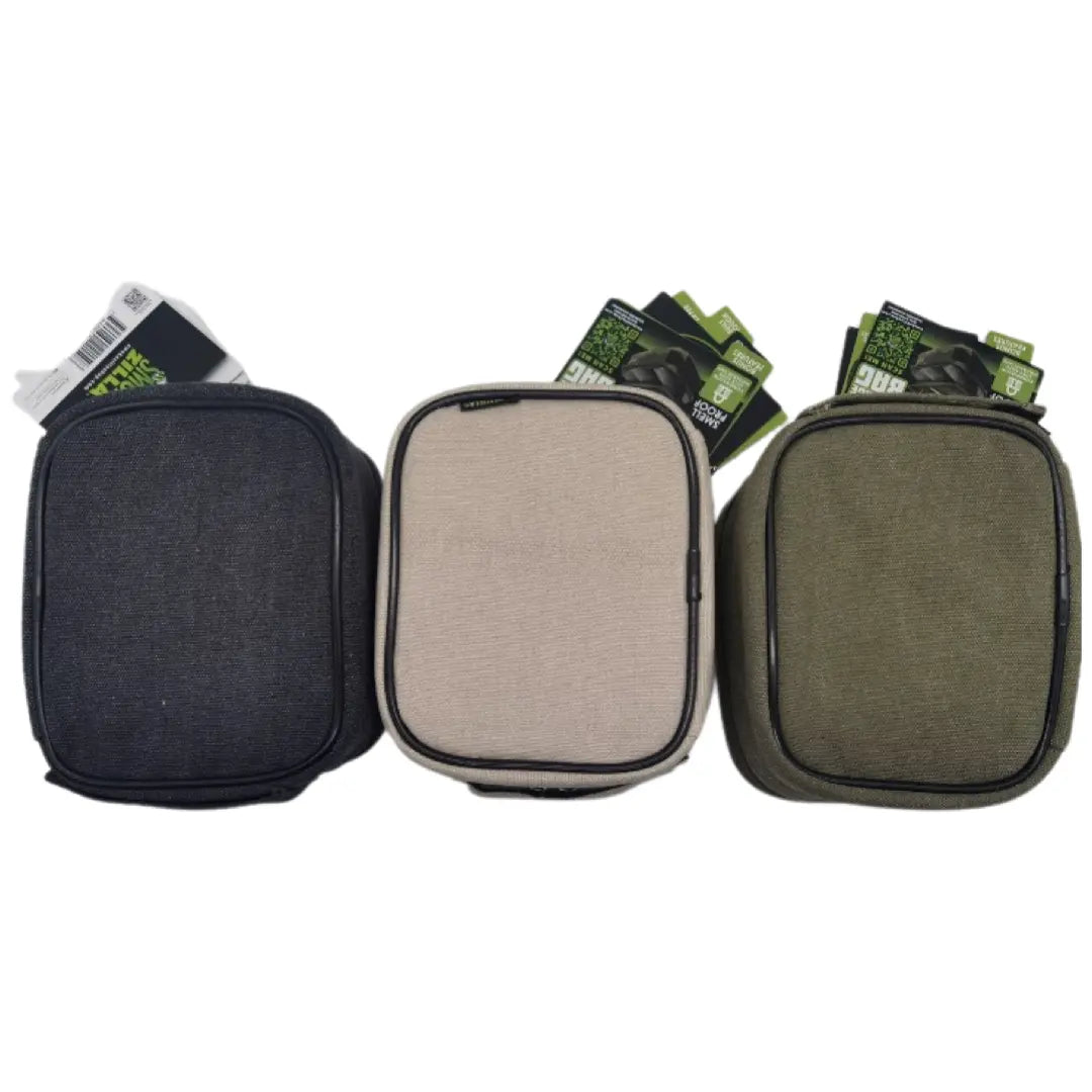 Smell Proof Canvas Lock Bag with Roll Tray - 4 Pieces Per Retail Ready Display 22150 SMOKEZILLA