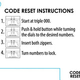 Smell Proof Canvas Lock Bag with Tool Organizer - 4 Pieces Per Retail Ready Display 22154 SMOKEZILLA