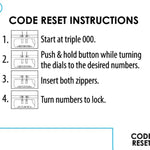 Smell Proof Canvas Locking Storage Bag - 6 Pieces Per Retail Ready Display 23700 SMOKEZILLA
