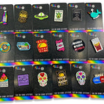 Enamel Tac Pin - 18 Pieces Per Retail Ready Display 24834 NOVELTY INC