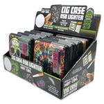 Cigarette Case with USB Coil Lighter - 8 Pieces Per Retail Ready Display 23521 SMOKEZILLA