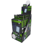 Rechargeable Solar Power Bank with LED Survival Light - 4 Pieces Per Retail Ready Display 23517 GADGET GEAR